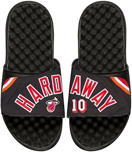 NBA Miami Heat Tim Hardaway Retired Player Islides Jersey, Black, 7