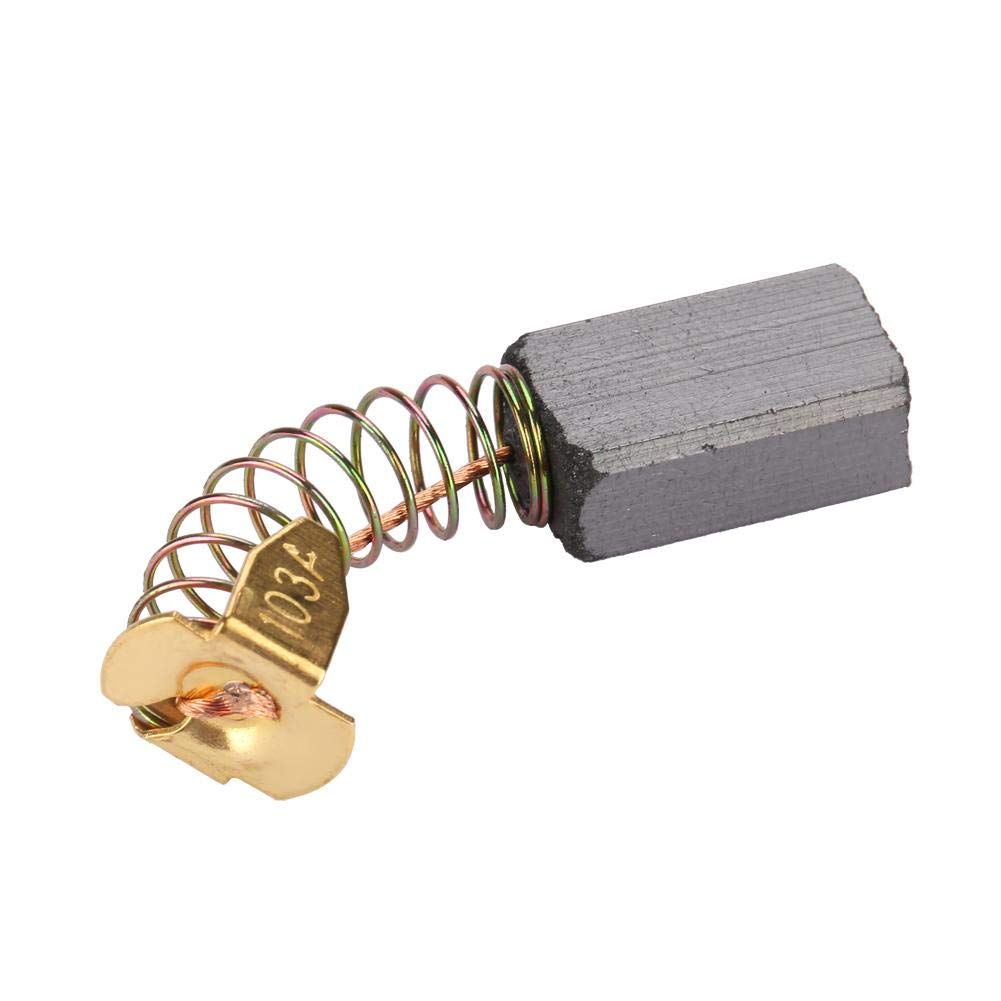 20Pcs 101 6 * 10 * 15mm Carbon Motor Brushes Replaceable Great Conductive Carbon Brush for Electric Motors