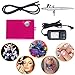 Airbrush Makeup Kit, Fy-light Cosmetic Makeup Airbrush System, Nail Art Airbrush Kit for Face, Nail, Temporary Tattoos, Cake Decorating, Painting - Pin