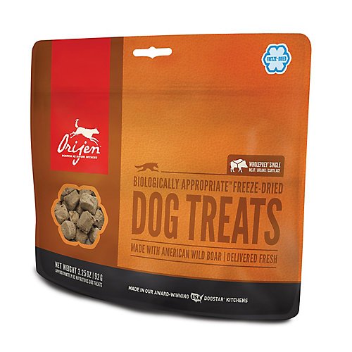Orijen freeze dried wild boar dog treat 3.25oz