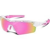 Rosemal Sports Sunglasses Polarized Cycling Sunglasses Running Driving Fishing Hiking for Men Women UV400 TAC TR90