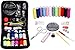 Sewing KIT,JKtown Portable Basic Sewing Accessories,Spools of Thread, Mini sew Kits Supplies for Beginners,Traveller,Emergency,Family Starter to Mending and Repair (74)