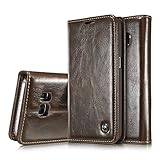 Galaxy S7 Case,AKHVRS Premium Flip Leather Wallet Phone Case - [Card Slot] [Flip] [Wallet] [Magnetic Closure] for Samsung Galaxy S7,Brown