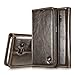 Galaxy S7 Case,AKHVRS Premium Flip Leather Wallet Phone Case - [Card Slot] [Flip] [Wallet] [Magnetic Closure] for Samsung Galaxy S7,Brown