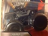 Hot Wheels Monster Jam Soldier Of Fortune Black Ops 2016 New Truck! Includes Stunt Ramp! #46
