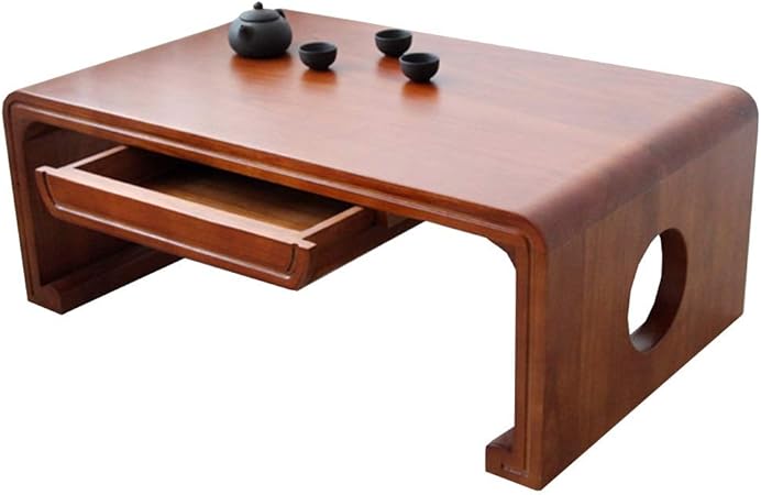 Salón Mesas Muebles Mesa pequeña para el hogar con cajón Mesa de Centro