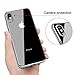 iPhone X Case,Chiyanhu Clear Soft TPU Transparent Shockproof Cover for Apple IphoneX(Sustain Wireless Charging)-2 Packs