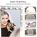 Hollywood Style LED Vanity Mirror Lights Kit, 10 Dimmable Bulbs with 3 Color Lighting Modes Makeup Mirror Lighting Fixture and Memory Function for Vanity Table Set, Bathroom Dressing Room