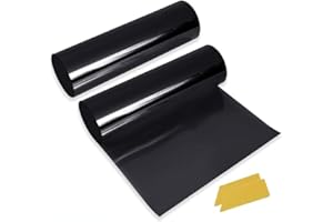 2Pack Car Window Film, Sun Visor Strip Tint Film, 5% VLT Auto Tint Film, Car Front Windshield Protect Shade Sticker, Windshie