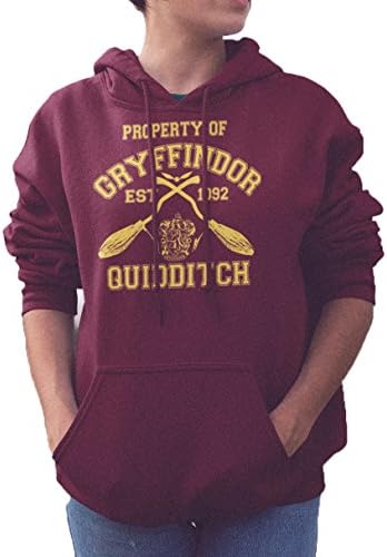 Platform9Co Harry Potter Gryffindor Quidditch Team College Hoodie Jumper Adults Unisex Top