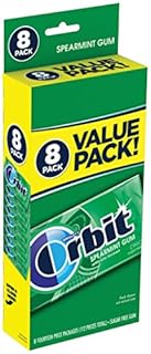 UPC 022000118257 product image for Orbit Spearmint Sugar Free Gum, 8 Count (B01MZGX9LW) | upcitemdb.com