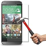 F-Dorla Ultra-thin 0.3mm Tempered Glass Screen Protector for Htc One Max with 9h Hardness&anti-scratch/shatterproof/fingerprint Protector 9h Hardness(htc One Max)