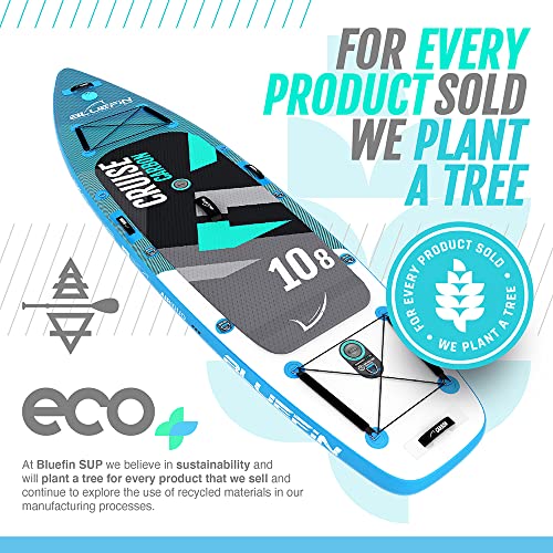 Bluefin SUP Inflatable Stand Up Paddle Board 6” Thick Kayak Conversion Kit All Accessories