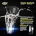 Cougar Motor 9007 (High/Low) LED Headlight Bulbs All-in-One Conversion Kit,7200 Lumen (6000K Cool White)
