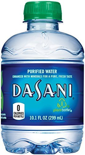 Dasani Purified Water, 10 Fl Oz (Pack of 20, Total of 200 Fl Oz)