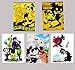 GTOTd Stickers for Boris and Bendy Vinyl Waterproof Stickers Skateboard Guitar Travel Case Sticker Door Laptop Luggage Car Bike Bicycle Helmet Stickers
