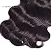 Perstar Body Wave Human Hair Brazilian Virgin Hair Body Wave Bundles 8A Grade Remy Hair Extensions Natural Black (12 14 16) …
