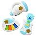 Litzpy Learning Toys Set Electrical Musical Instruments for Toddler for 1 Year Old, Piano, Trumpet, Guitar - Assorted Colors