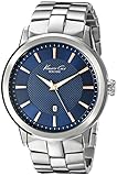 Kenneth Cole New York Men's KC9337 Classic Viena Analog Display Japanese Quartz Silver Watch