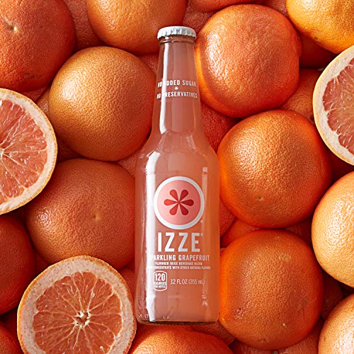 IZZE Sparkling Juice, Grapefruit, 12 Fl Oz (pack of 4) Pricepulse