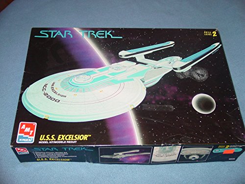 Star Trek U.S.S. EXCELSIOR NCC-2000 Starship Plastic Model Kit (AMT 1994)