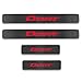 SENYAZON Dart Sticker Door Threshold Plate Door Entry Guard for Dodge Dart Car Accessories (Red)