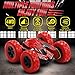 BIG HOUSE Remote Control Car, 1/28 Scale RC Car Double Sided 360° Rotating 4WD Stunt Cars 2.4 GHz Off Road Electric Race High Speed Toys Cars as Christmas Xmas New Year Gifts for Kids (Red Stunt Car)