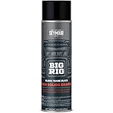 Seymour 20-1615 Big Rig Spray Paint, Gloss Frame Black, 16 oz | Lead-free aerosol paint for frames, engine blocks, &amp; metal equipment; resists rust, oil, gas, abrasion, heat up to 300&deg;F