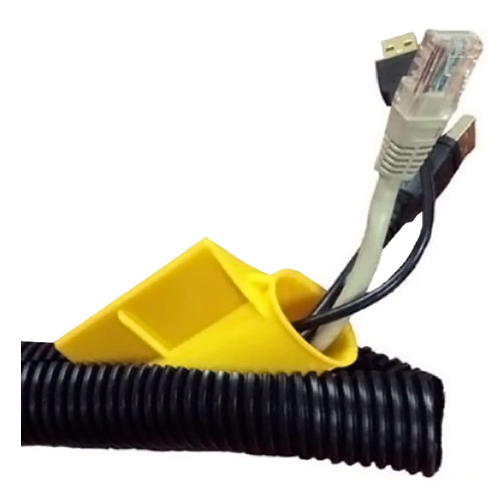 Yellow Loom Tool - Cable Insertion for Large Bundles from 1/2" to 1"