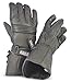 Blok-IT Leather Motorcycle Gloves. Motorbike Gloves. Windproof & Waterproof Biker Gloves, Gauntlet Motorcycle Gloves for Men & Women. Ultra Durable Thinsulate Cold Weather Motorcycle Gloves (Large)