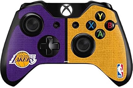 Skinit Decal Gaming Skin For Xbox One Controller Officially Licensed Nba Los Angeles Lakers Canvas Design Video Games Cjp Org In