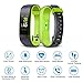 LETSCOM Fitness Tracker Color Screen, IP68 Waterproof Activity Tracker with Heart Rate Monitor, Sleep Monitor, Step Counter, Calorie Counter, Smart Pedometer Watch for Men Women Kids