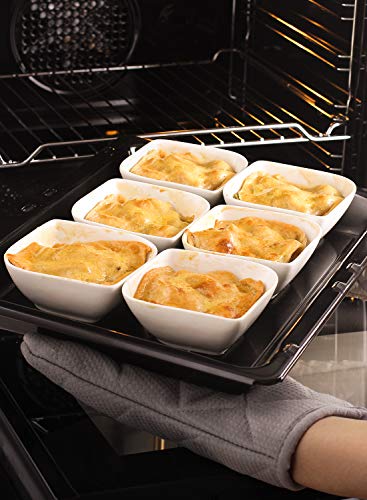 3 DOWAN+Porcelain+Ramekins+Dessert+Stylish