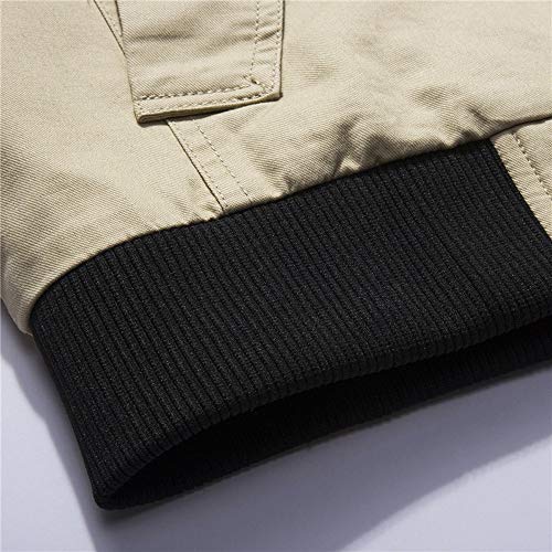 minRan Big Promotion Men’s Fahsion Slim Fit Lightweight Pocket Flight Bomber Jacket Coat Tops - Thumbnail 4