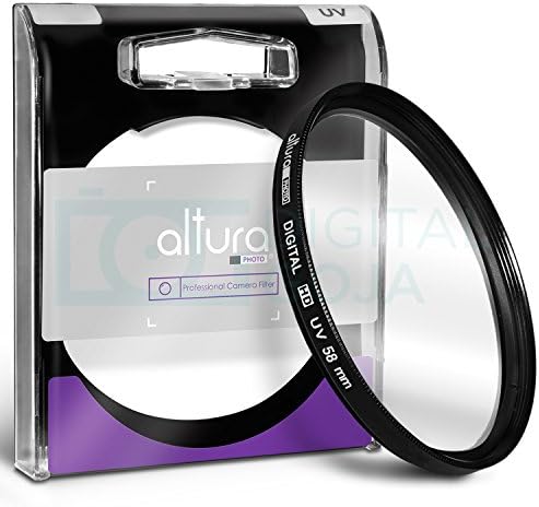 58mm Altura Photo UV Ultraviolet Lens Filter for Canon Rebel T6i T6s T5i T4i T3i T3 T2i T1i XT XTi XSi SL1, EOS 700D 650D 600D 1100D 550D 500D 100D 3 51e5gHSCnkL. AC