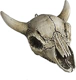 Cow Skull Ornament - Scary Prop and Decoration for Halloween, Christmas, Parties and Events - By HorrorNaments