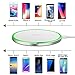 Lamyik Fast Wireless Charger Standard Qi-Certified Ultra Slim Wireless Charging Pad for iPhone X, iPhone 8, Galaxy S8 and All Qi-Enabled Devices (White)