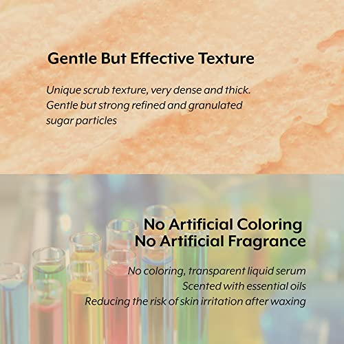 YNOTCARE Exfoliating Sugar ScrubFor Bikini Intimate Area, Sensitive