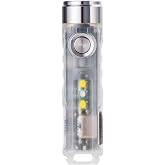 RovyVon Aurora A7 G4 Keychain Flashlight 650 Lumens Super Bright | Small Flashlights 8 Mode, Magnetic Base Light USB C Rechargeable Glow Blue for Gift Camping Emergencies Outdoors