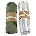 Oliver & Rain Organic Muslin Baby Boy Swaddle Blankets 2 Pack Receiving Blanket, Green Forest, Green Stripe