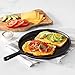 Amazon Basics Pre-Seasoned Cast Iron Round Griddle - 10.5-Inch