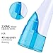 QQcute Water Flosser Cordless Oral Irrigator - IPX7 Portable Rechargeable Tooth Cleaner Whitening With 3 Modes Dental Water Jet Tips, Travel and Home Use