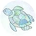 Screen Door Magnets – Twist, Click and Lock - Keep People and Pets Safe – Magnetic Screen Door Magnet Saver Indicator, Decoration - Robbins Aria - Turtle