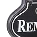 NIKKY HOME Please Remove Your Shoes Thank You Wooden Wall Decorative Sign 11.75 x 0.37 x 6.13 Inches Black