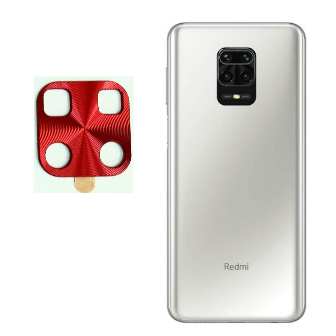 Auxom Aluminium Alloy Camera Lens Protector For Redmi Note 9 Pro Camera Lens Guard For Redmi Note 9 Pro Red Color Amazon In Electronics