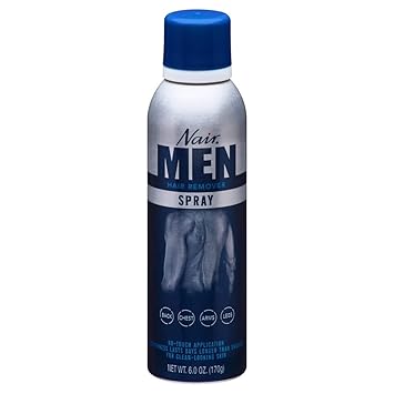 Amazon Com Nair For Men Hair Remover Spray 6 Oz Pack Of 4 Beauty