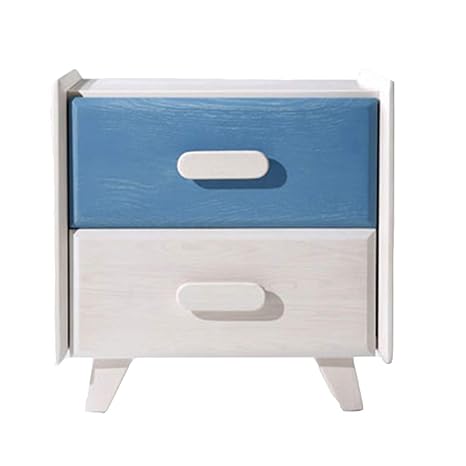 Amazon Com Bedside Table Nightstand Drawer Locker Modern