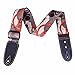 Mugig Guitar Strap, Shoulder Strap for Guitar, Octopus Pattern, 36.6-61