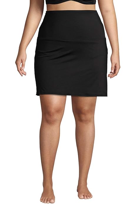 women's quick dry elastic waist active board skort swim skirt