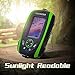 Wireless Portable Fish Finder Depth Finder Fishfinder with Sonar Sensor Transducer and 100M LCD colors Display